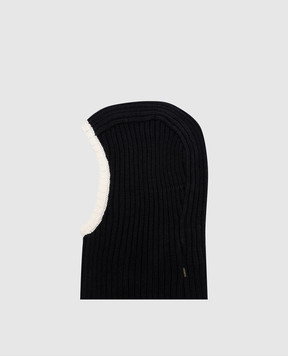 Goldbergh Black balaclava MARGOT with wool GB60010243