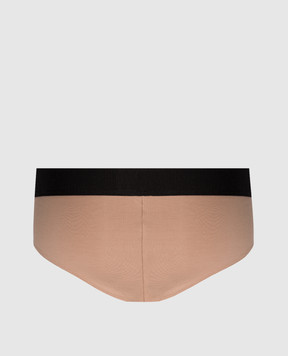Tom Ford Beige panties with a logo pattern KNJ004JEX011