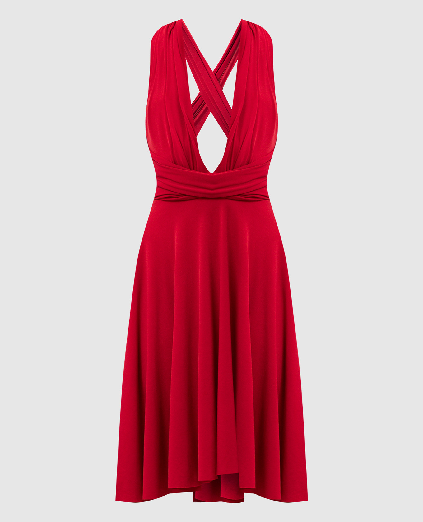 

Red dress-transformer maxi VONVONNI