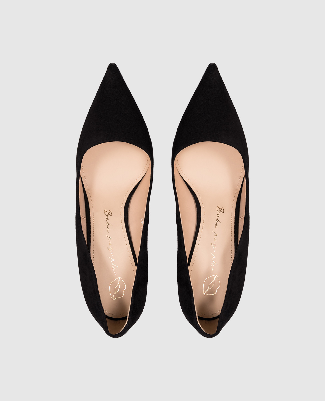 

Black suede shoes Babe Pay Pls