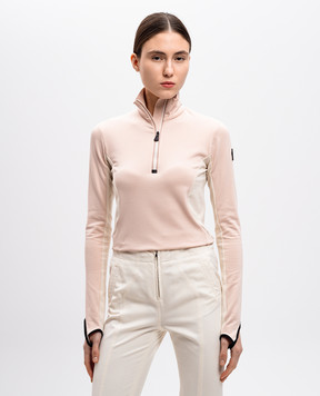 Moncler Grenoble Pink jumper with logo J20988G00016899JO