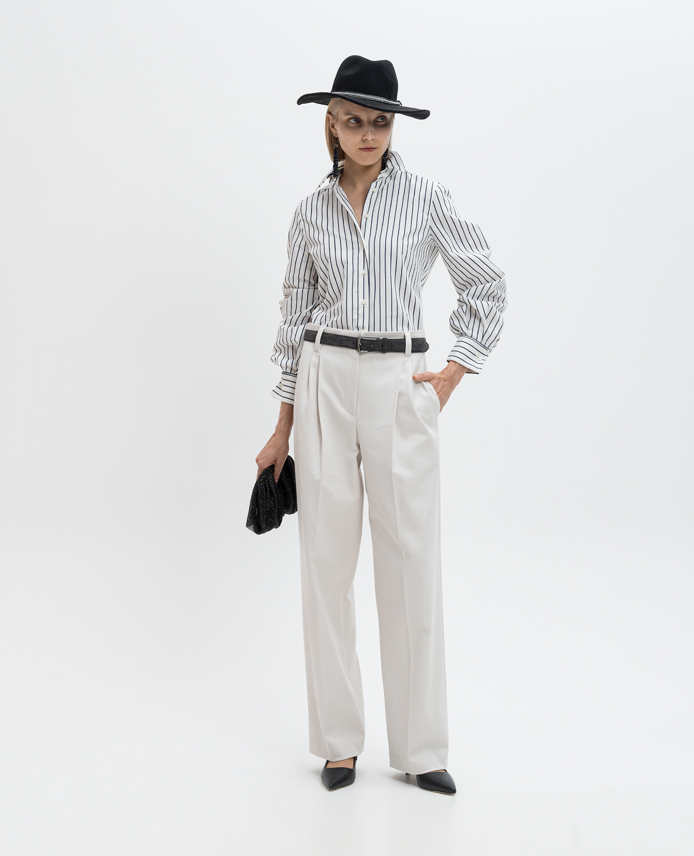 

White pants Brunello Cucinelli