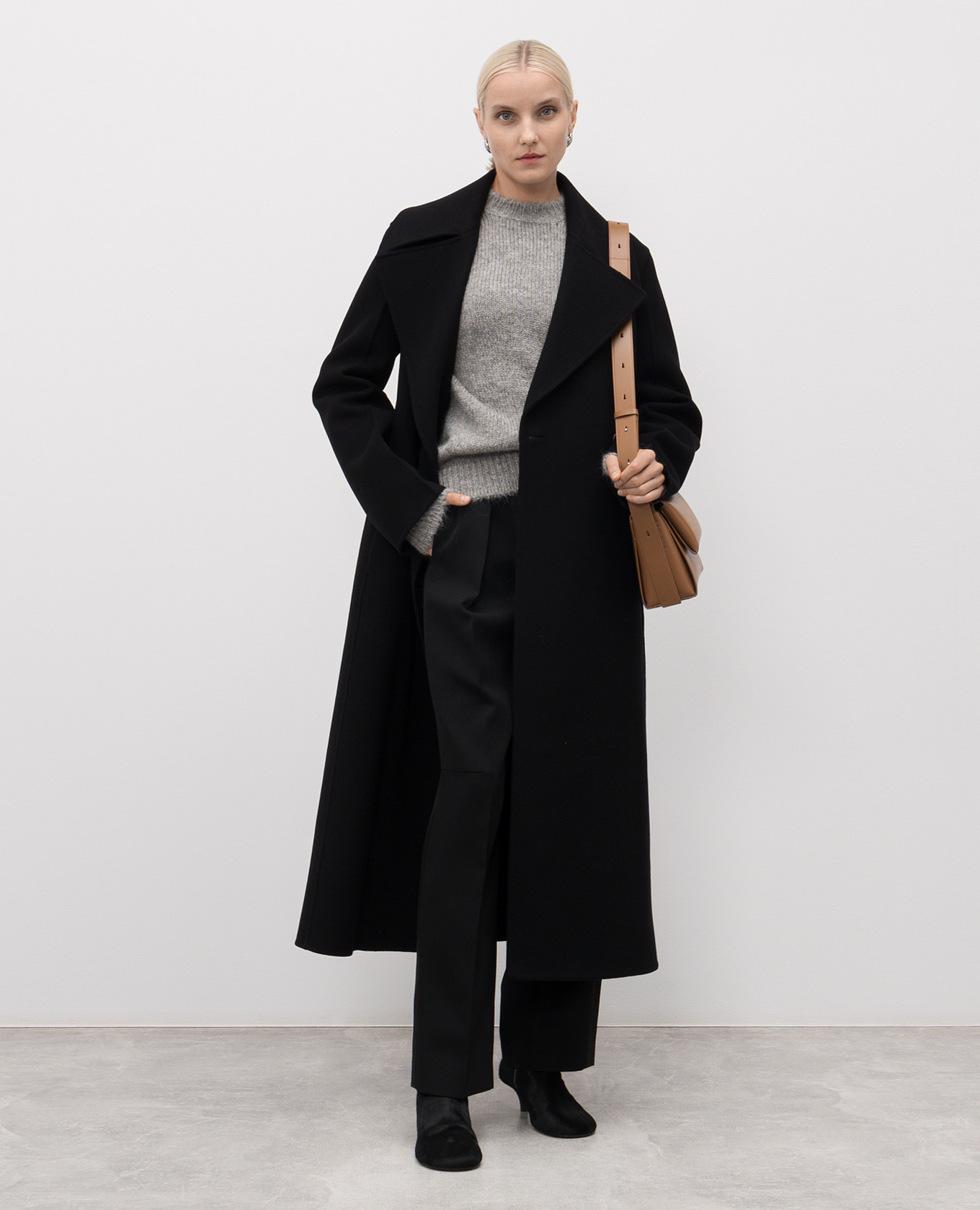 

Gray alpaca wool sweater Jil Sander, Grey