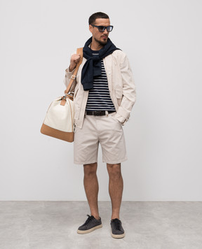 Brunello Cucinelli Beige windbreaker MR4566531P