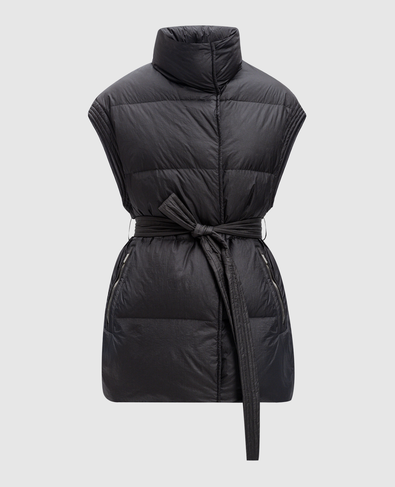 

BAYLIE black puffer vest MooRER, Черный