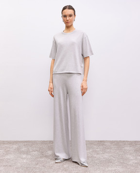 LISA YANG Aina grey cashmere pants 2025118