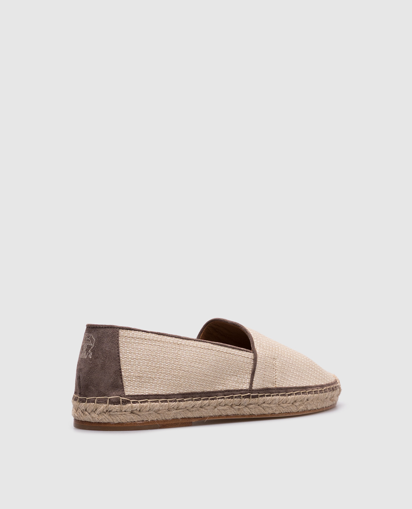 

Beige raffia espadrilles Brunello Cucinelli