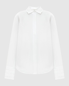 Peserico White shirt with monil chain A0655108932