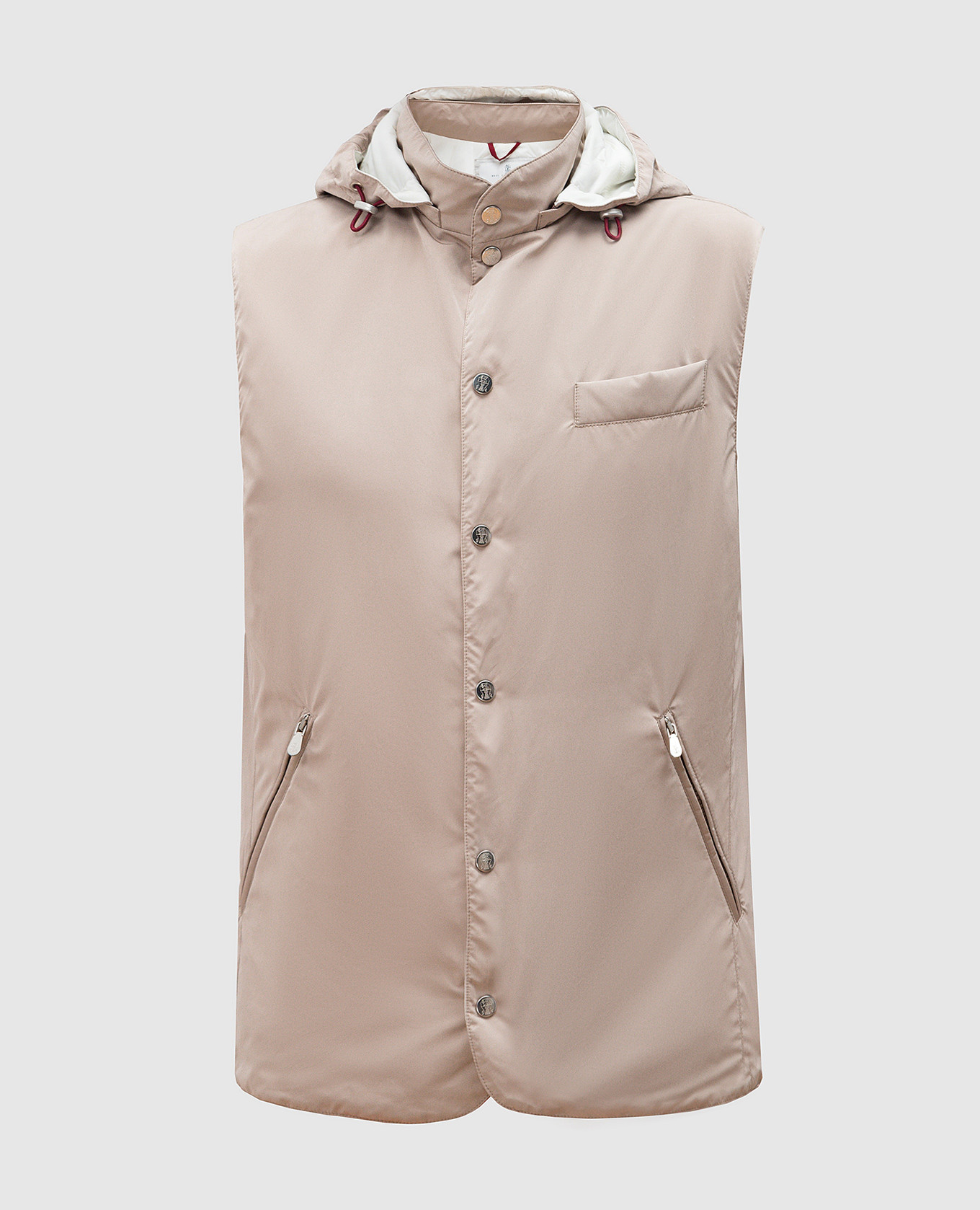 Beige vest Brunello Cucinelli