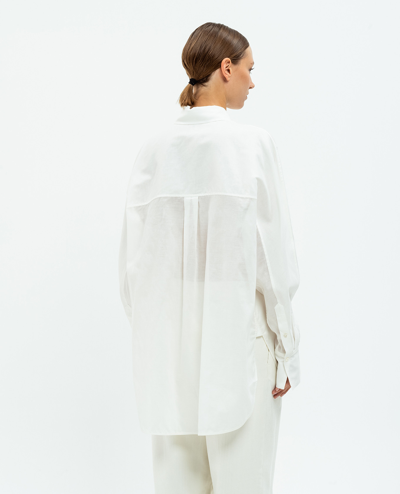 White asymmetric blouse Toteme 4