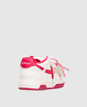 Off-White Out Of Office white leather sneakers W259F5L001