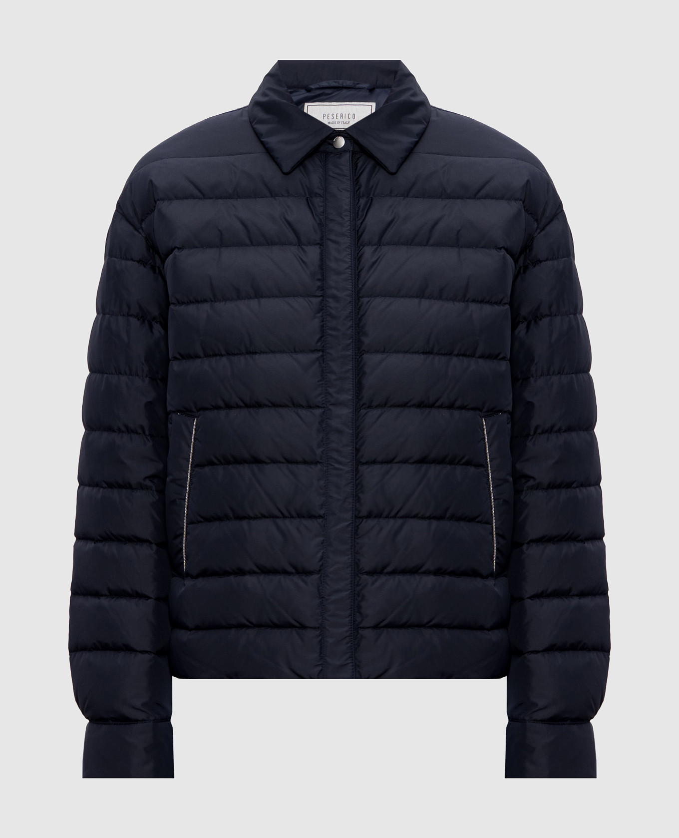

Blue down jacket with monil chain Peserico