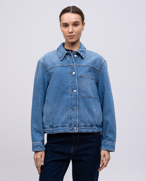 Woolrich Blue denim jacket CFWWOS0122FRUT4065