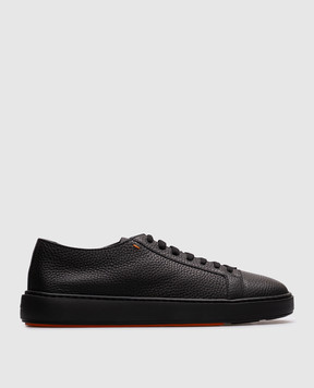 Santoni Sneakers for men (black color_ | Shop at Symbol