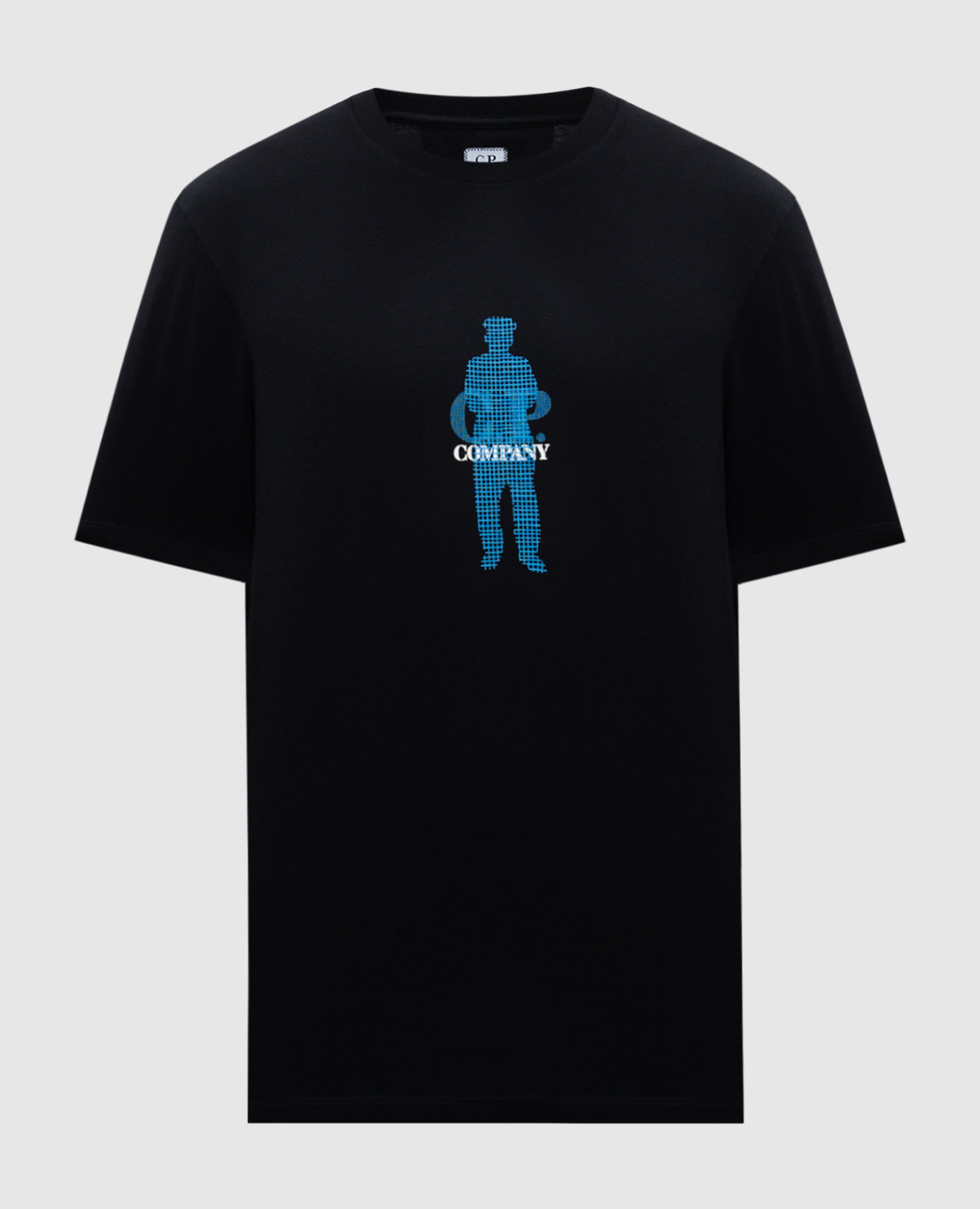 

Black t-shirt with logo print C.P. Company