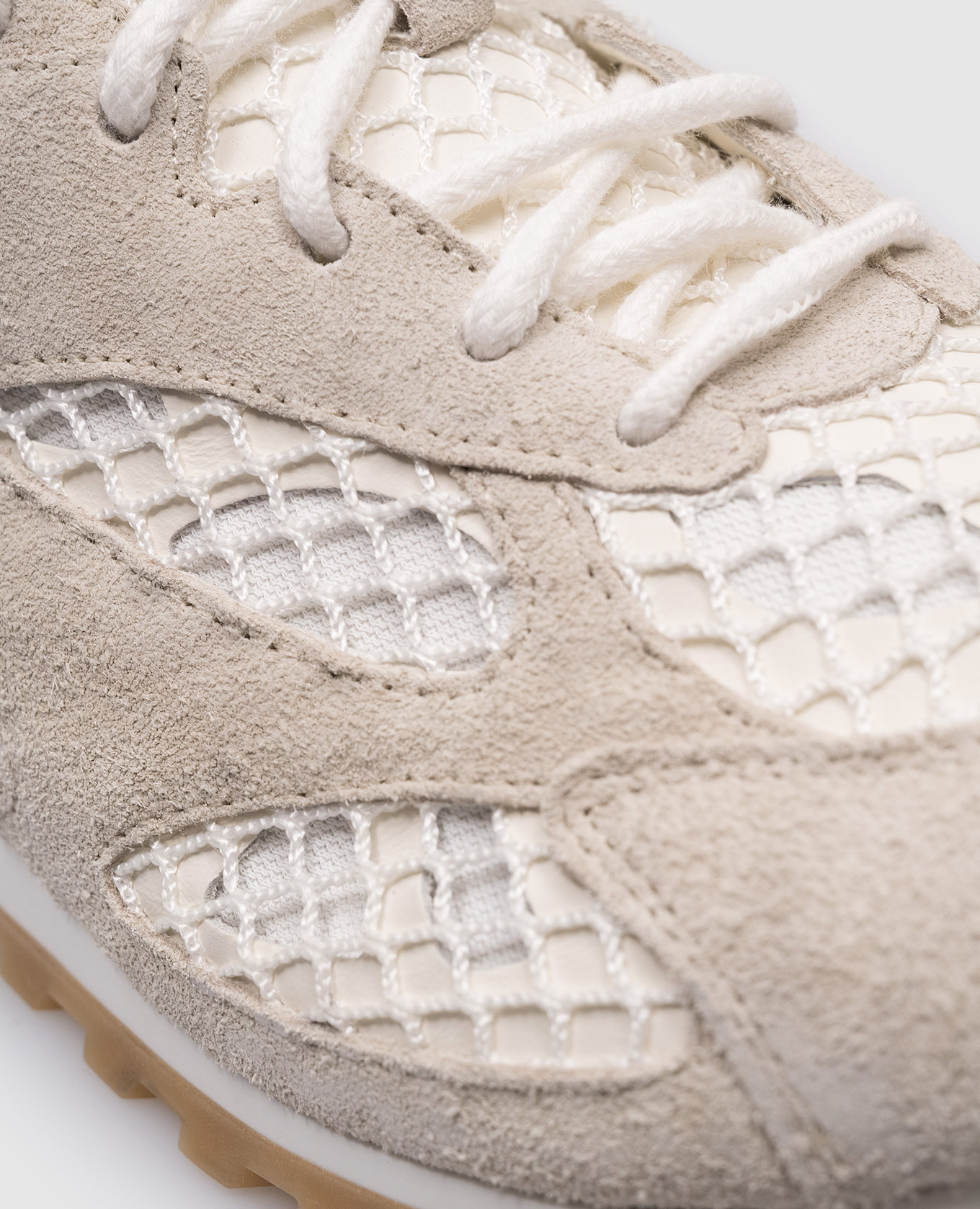 

Gray Orbit combo sneakers with logo patch Bottega Veneta, Grey