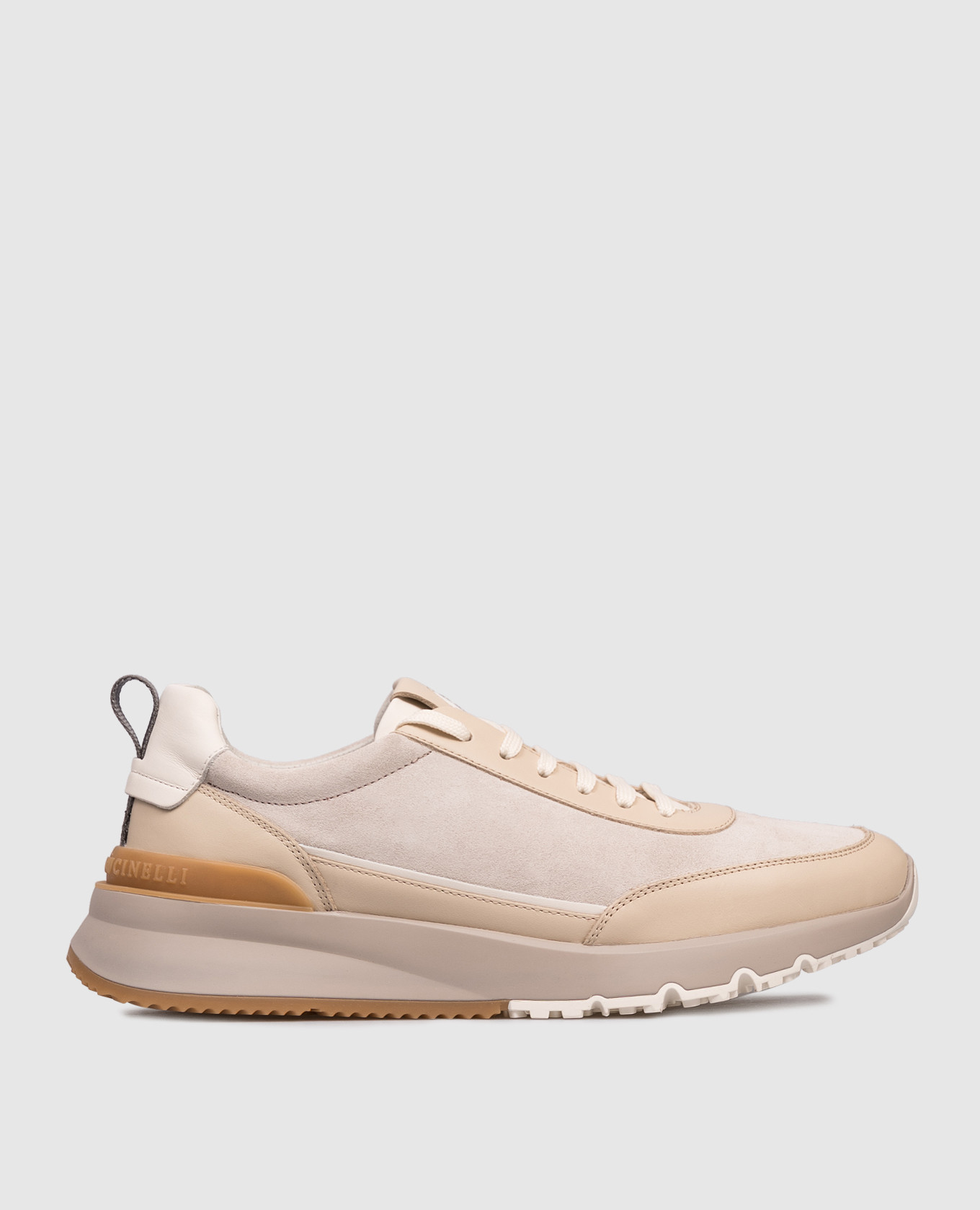 Logo-embossed sneakers Brunello Cucinelli