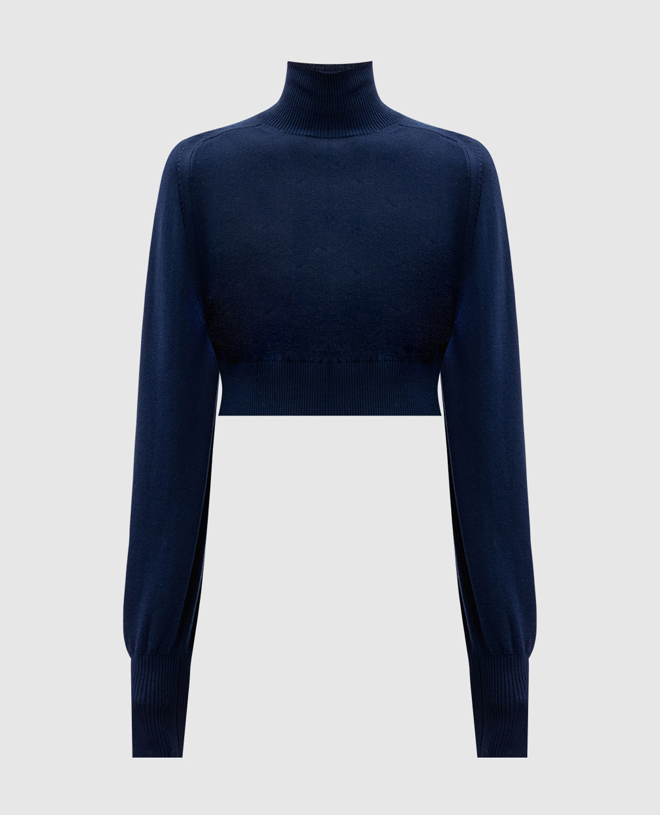 

Blue short ULULATO wool polo shirt Max Mara Sportmax