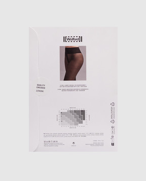 Wolford Black Back Seam tights 10 den 18563