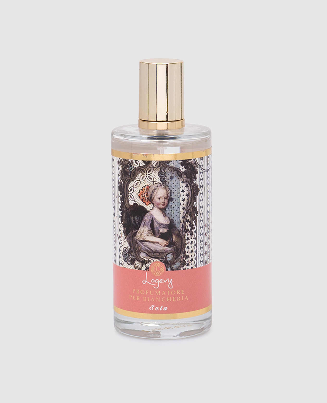 

Perfume for textiles Seta 100 ml Logevy, Transparent