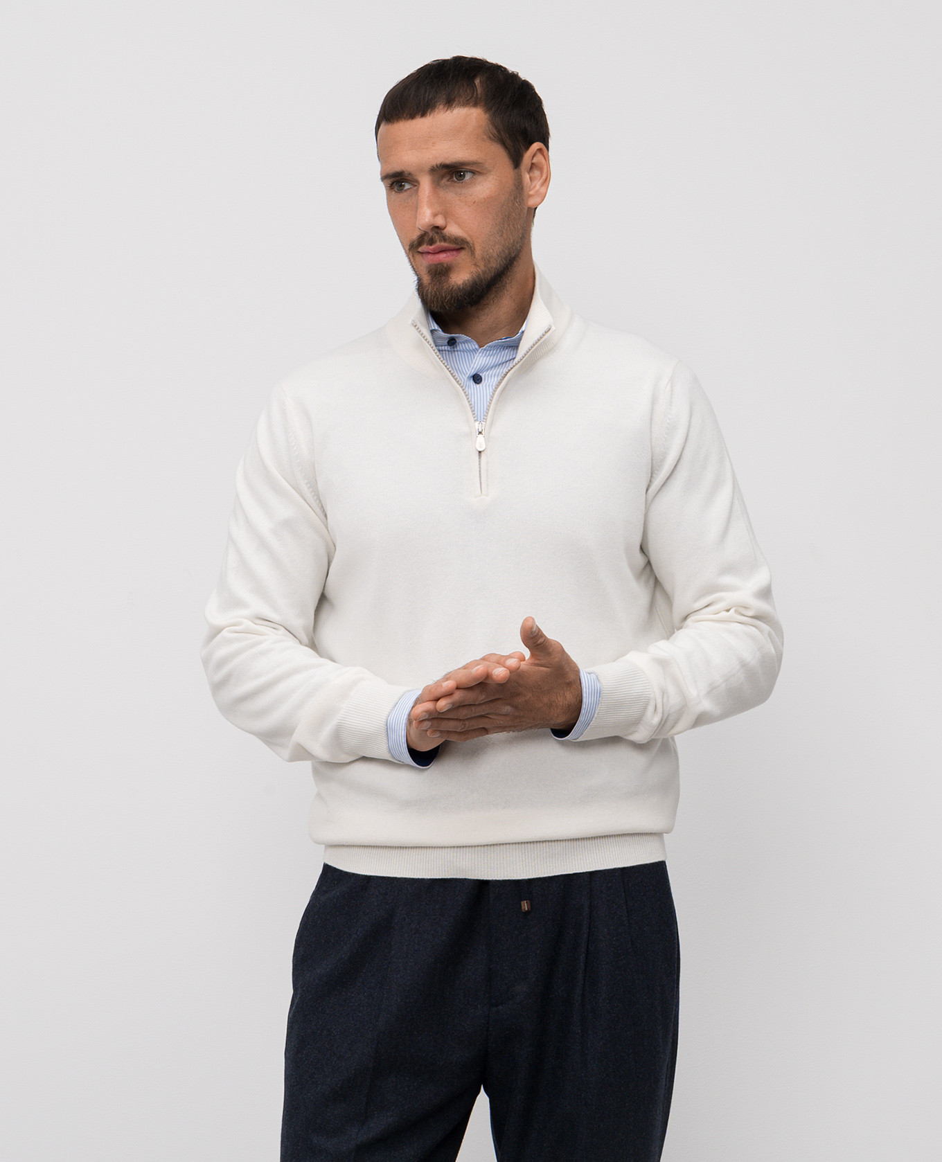 

Beige cashmere jumper Brunello Cucinelli