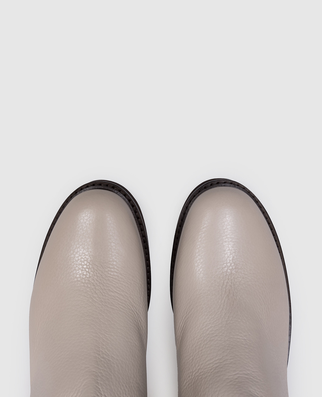 Beige leather boots Doucal's 4