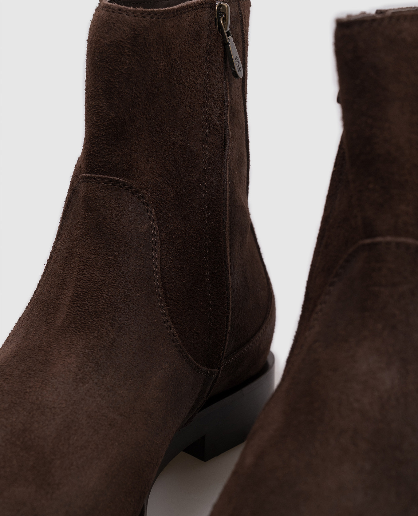 

Brown suede boots Brunello Cucinelli