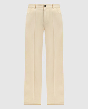 Jil Sander Beige pants made of wool J04KA0004J40003