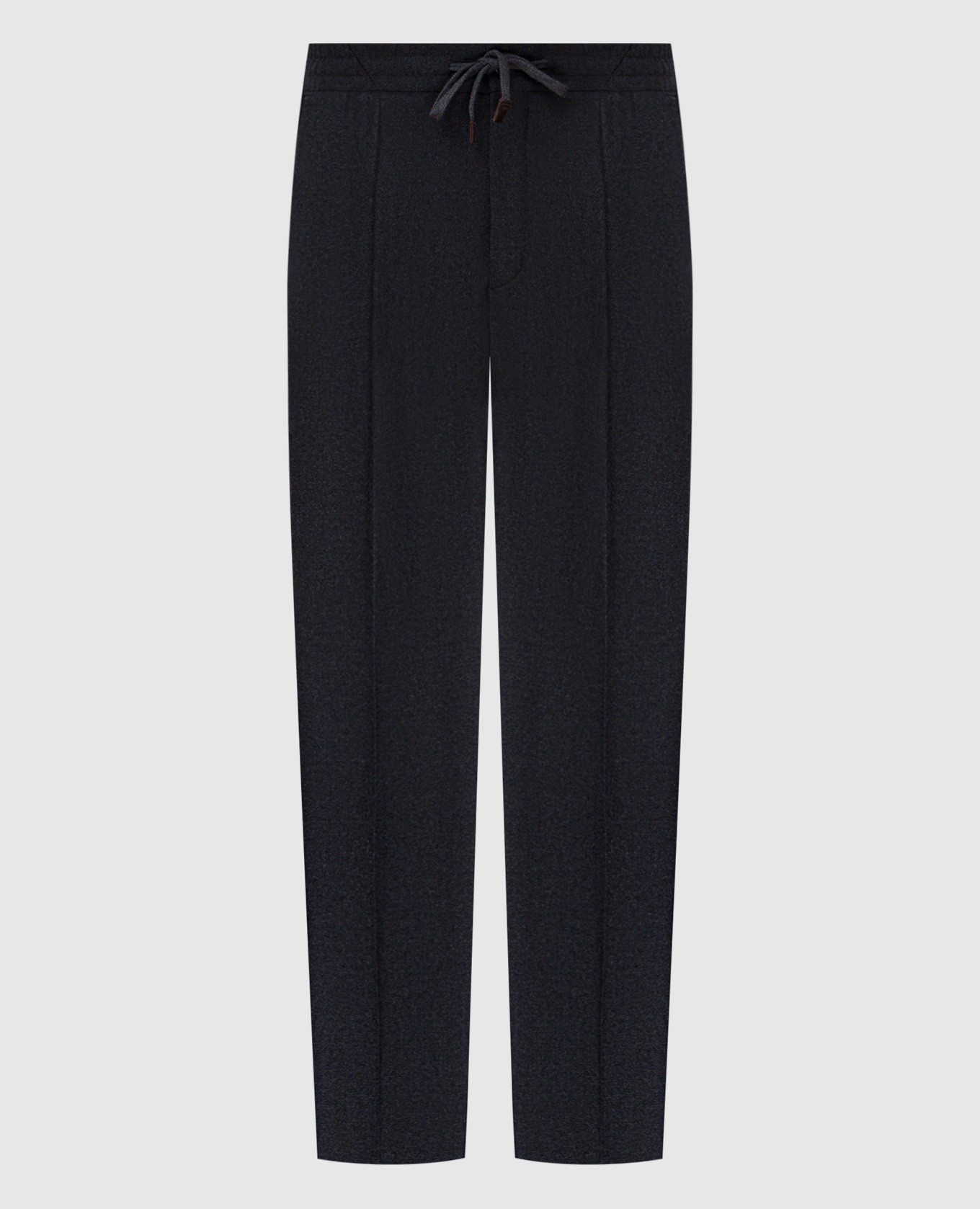Gray pants made of wool