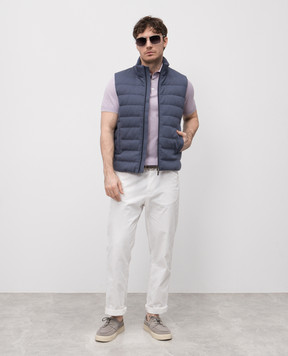 Brunello Cucinelli Purple polo M29800125