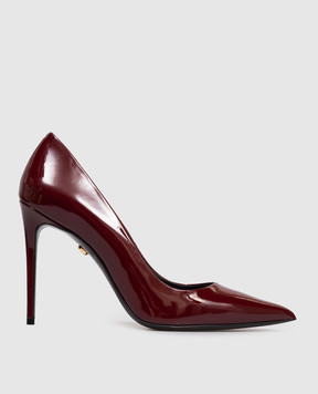 Babe Pay Pls Burgundy patent leather shoes 201119LA