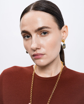 House of Fou Lake Ocean Earrings LAKEDROP