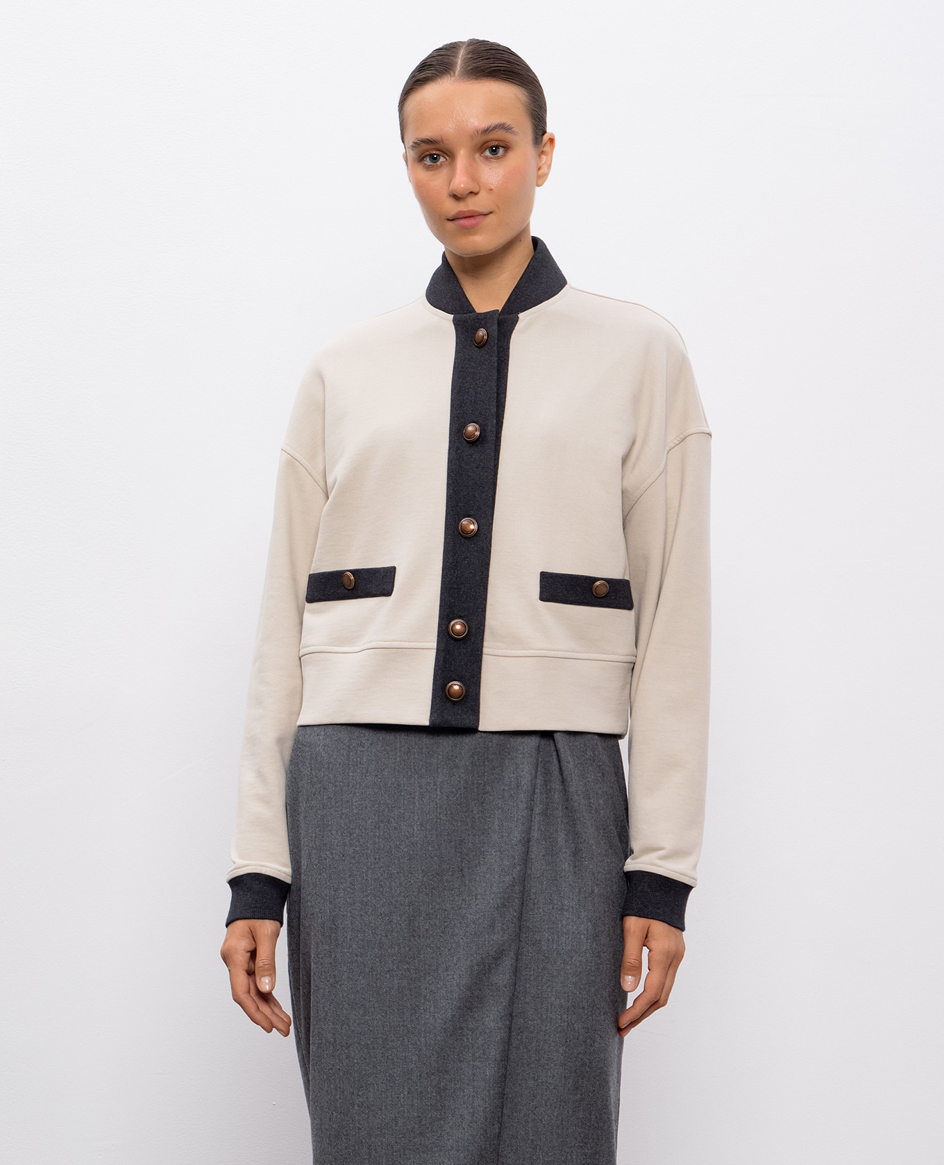 

Beige cardigan Brunello Cucinelli