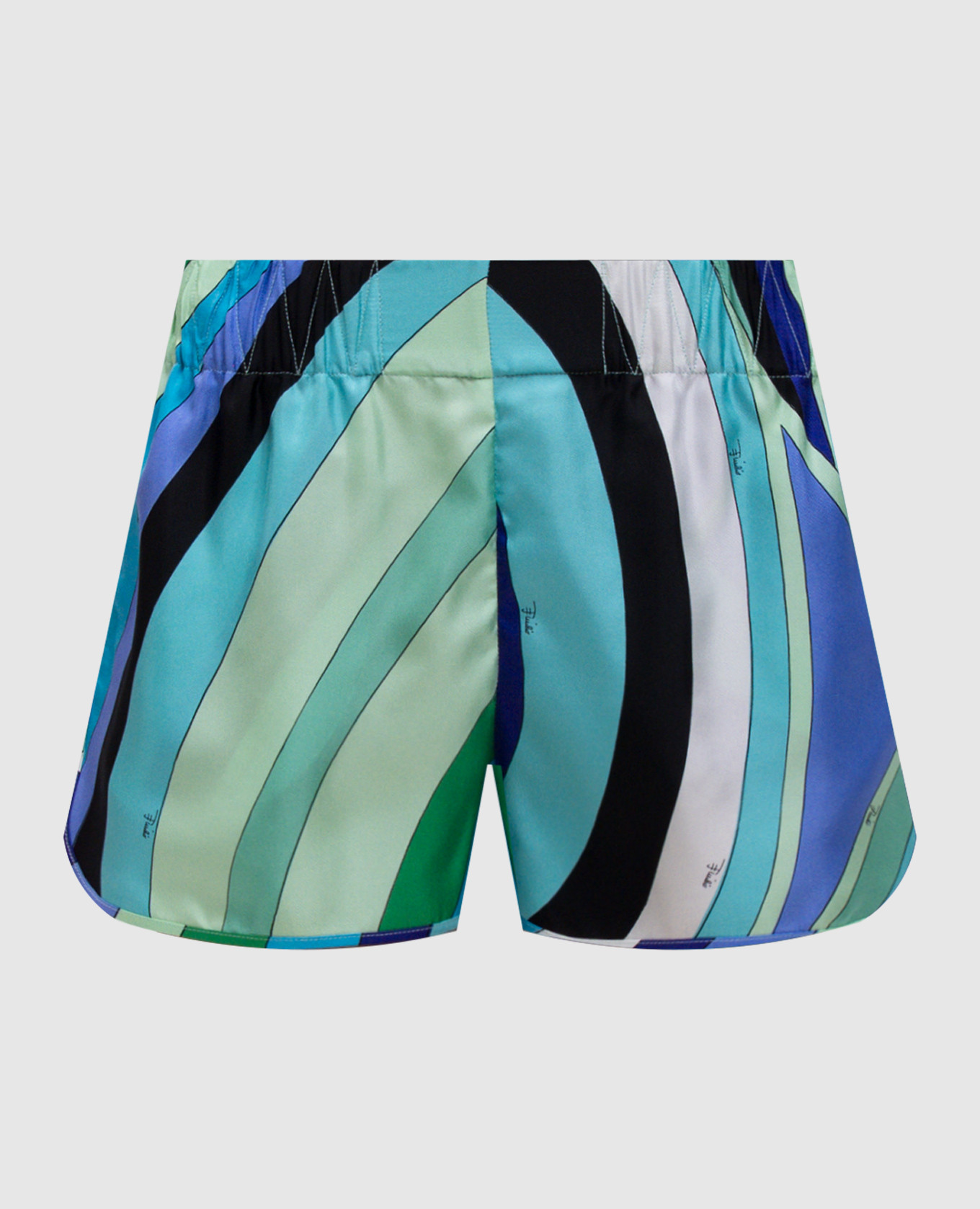 Printed silk shorts PUCCI