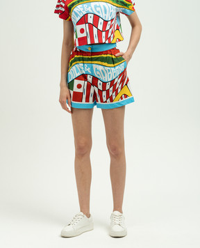Dolce&Gabbana Carretto print shorts FTAL1TFI5GU