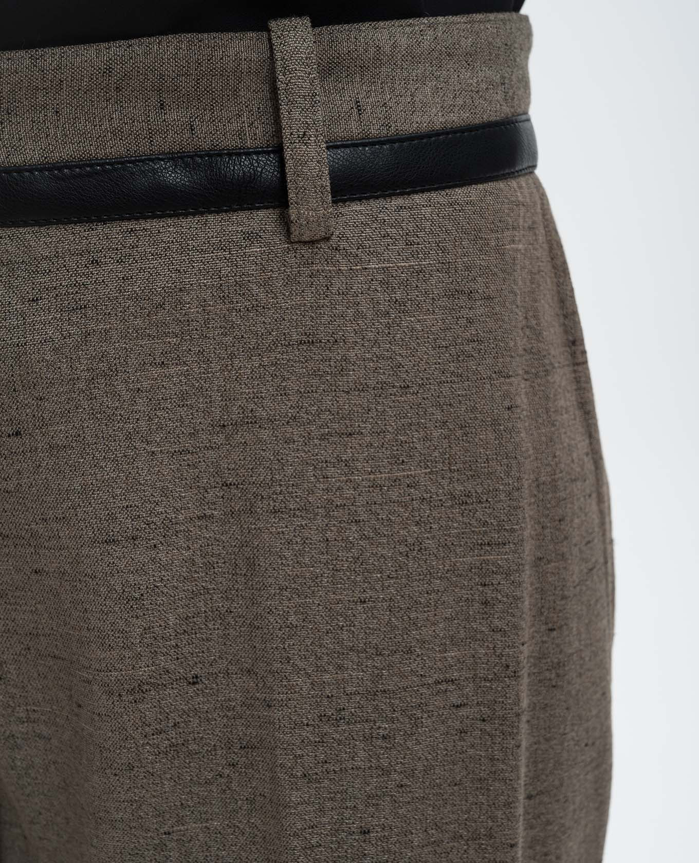 

Aiden brown melange trousers with linen PROENZA SCHOULER