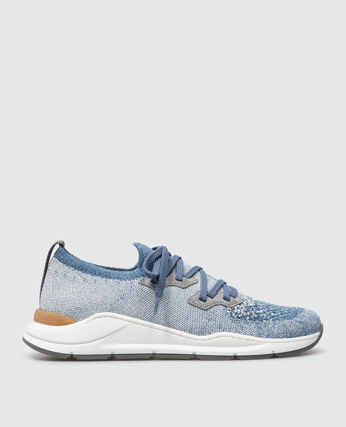 

Children's blue sneakers Brunello Cucinelli, Light blue