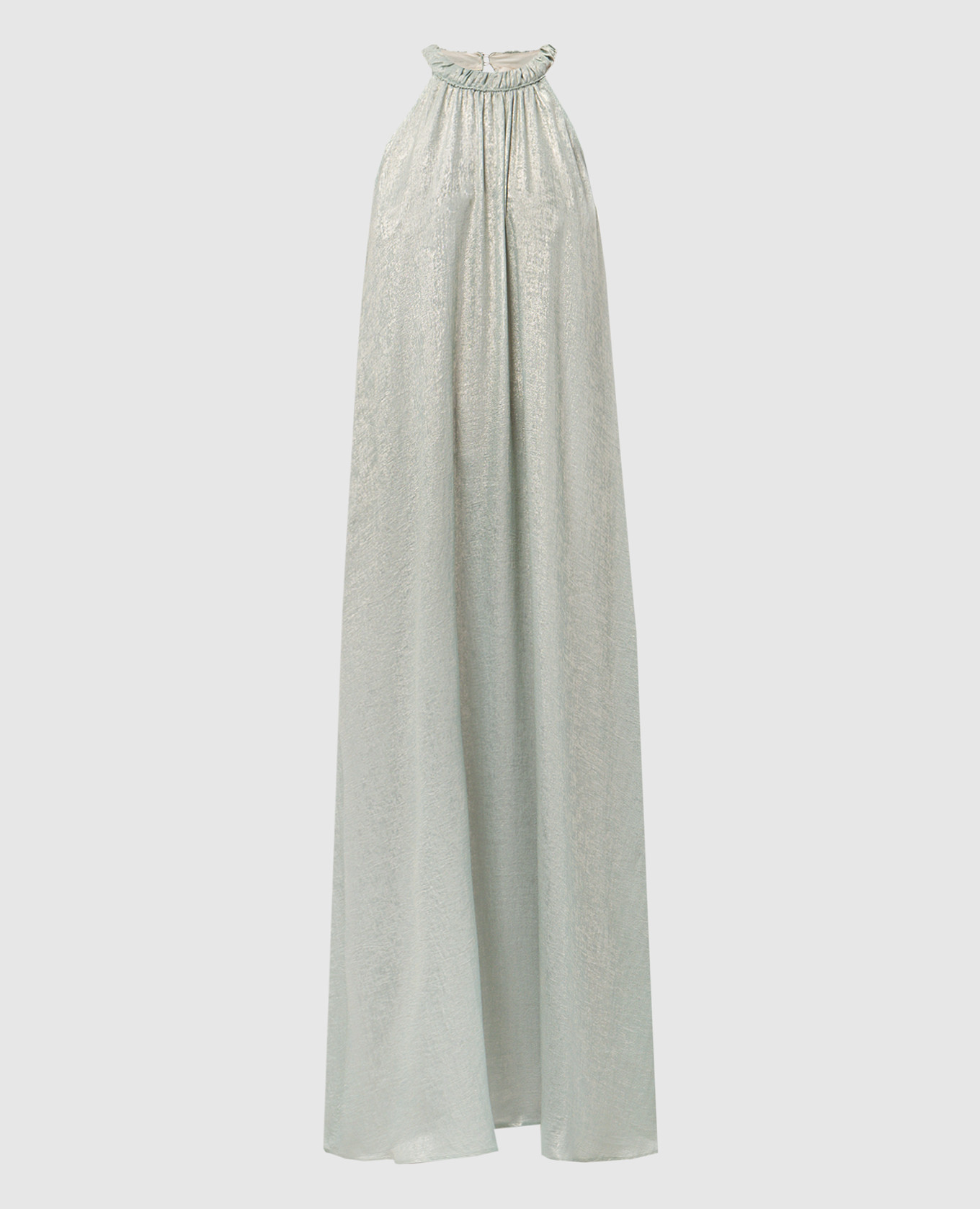 

Green YUCA maxi dress with lurex Momoni