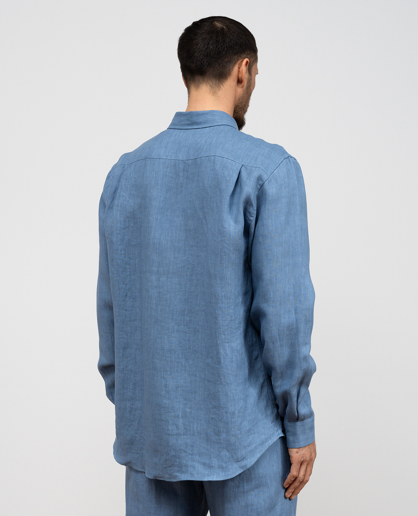 

Blue linen shirt Cashmere&Whiskey, Light blue