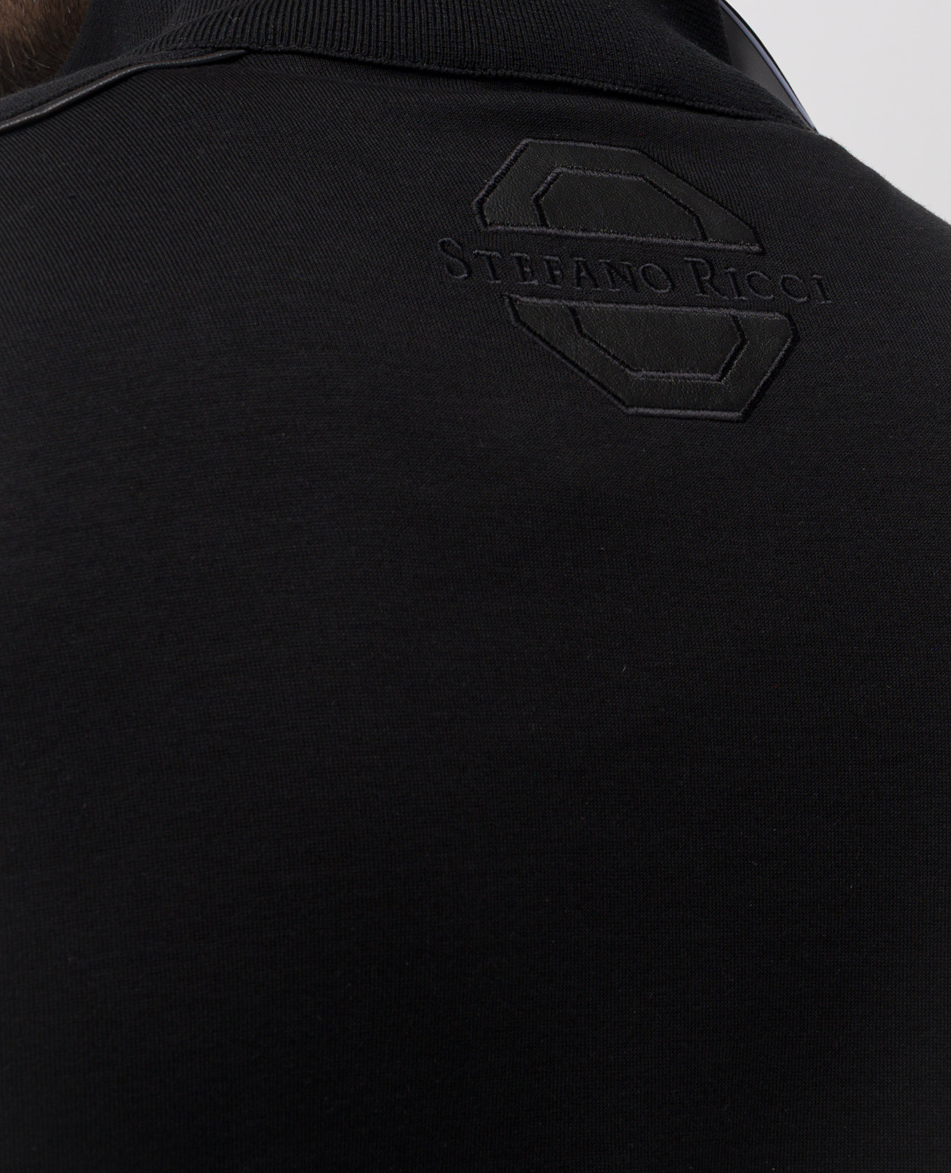 

Black silk and leather tracksuit Stefano Ricci