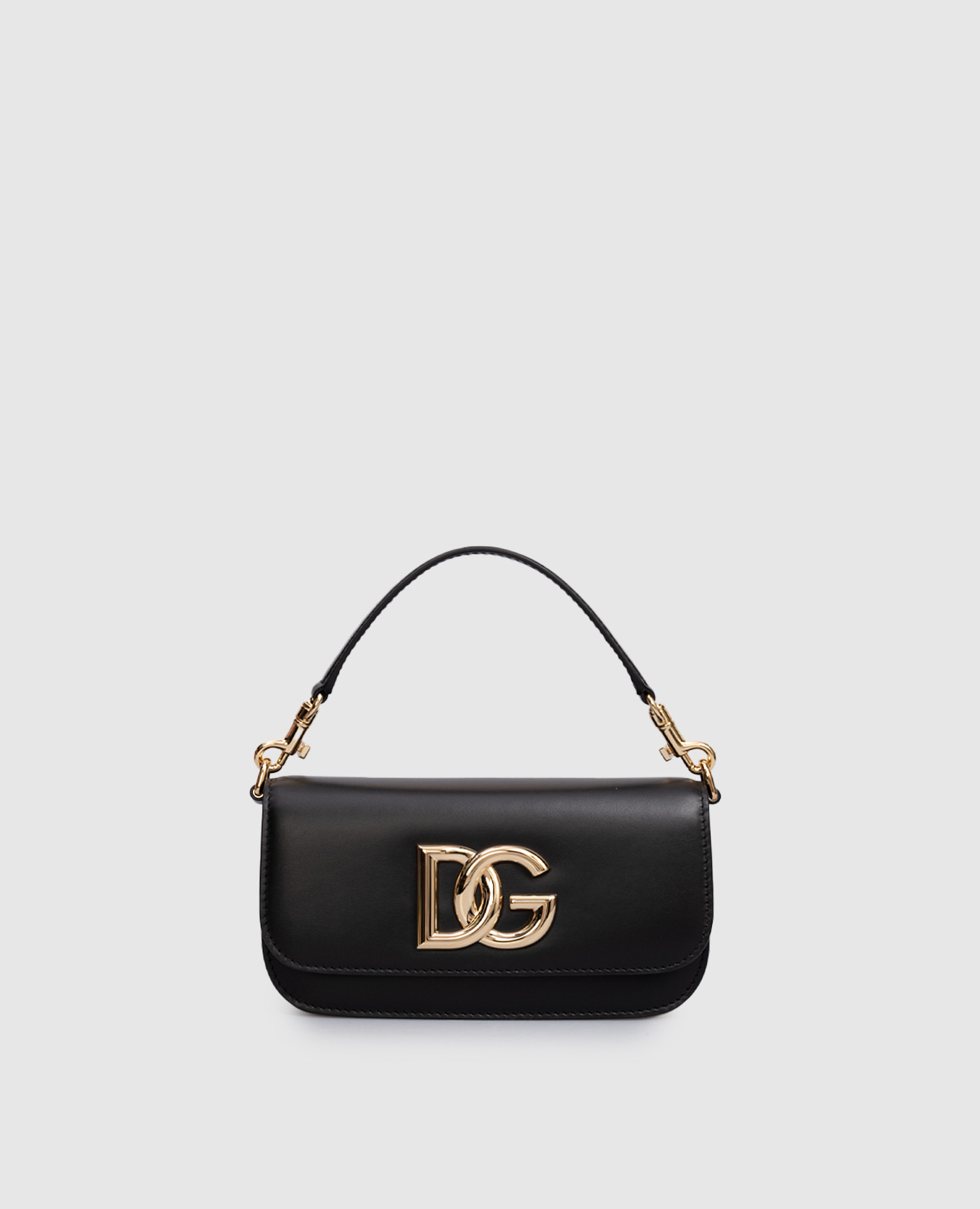 

Black leather crossbody bag 3.5 Dolce&Gabbana