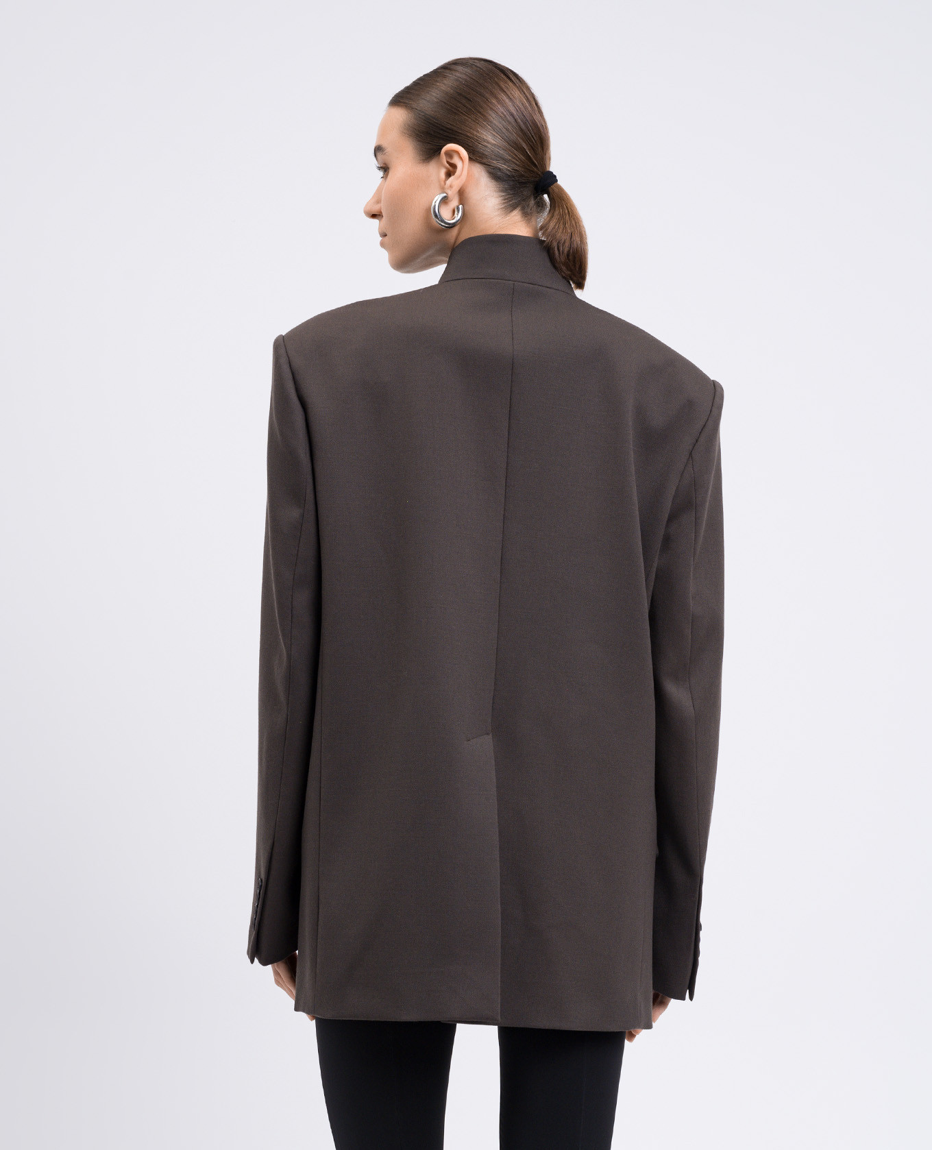

Brown wool jacket The Attico