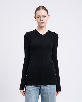 Jil Sander Black wool pullover J02GP0229J14797