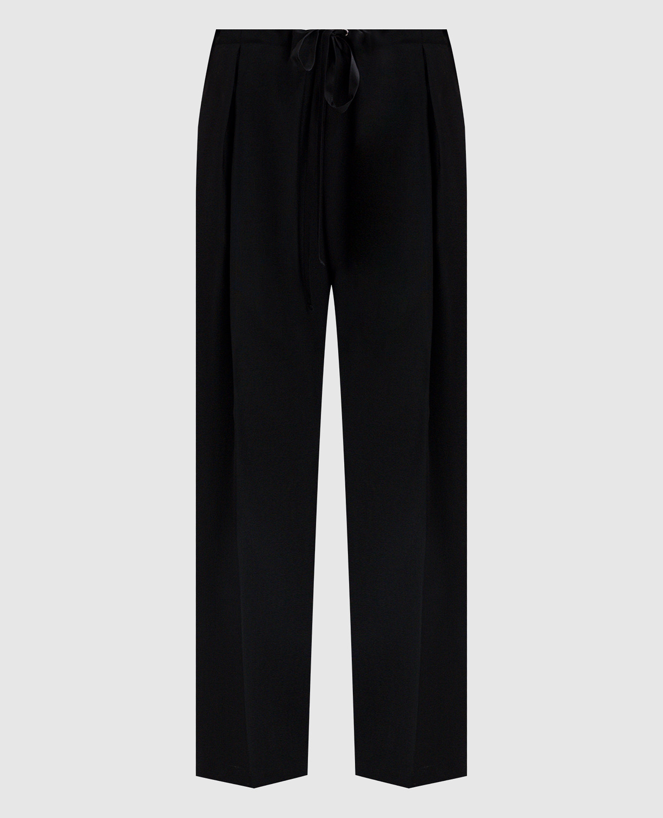 

Black Trenton wool pants Khaite