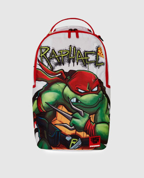 Sprayground Children's white backpack TEENAGE MUTANT NINJA TURTLES RAPHAEL 910B7146NSZ