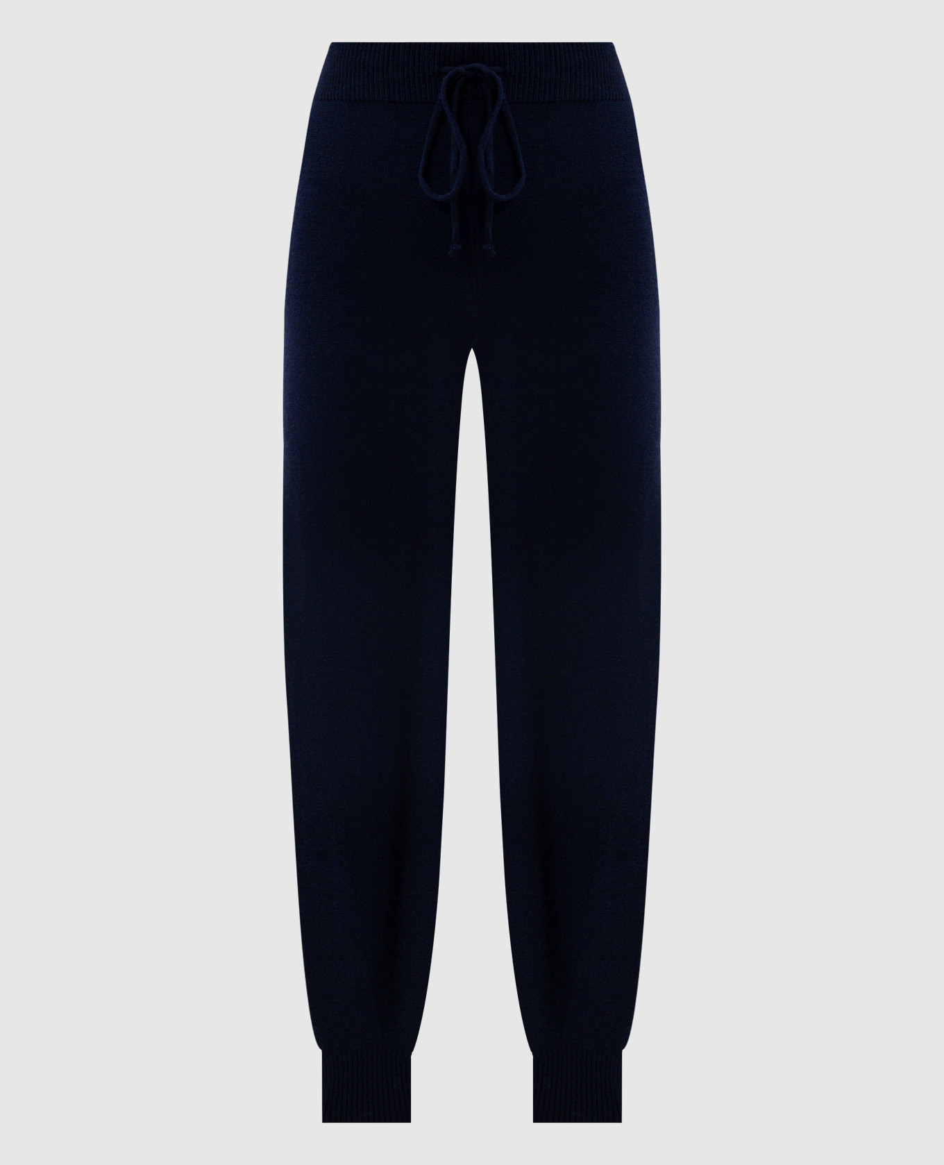 Blue wool and cashmere joggers Twinset