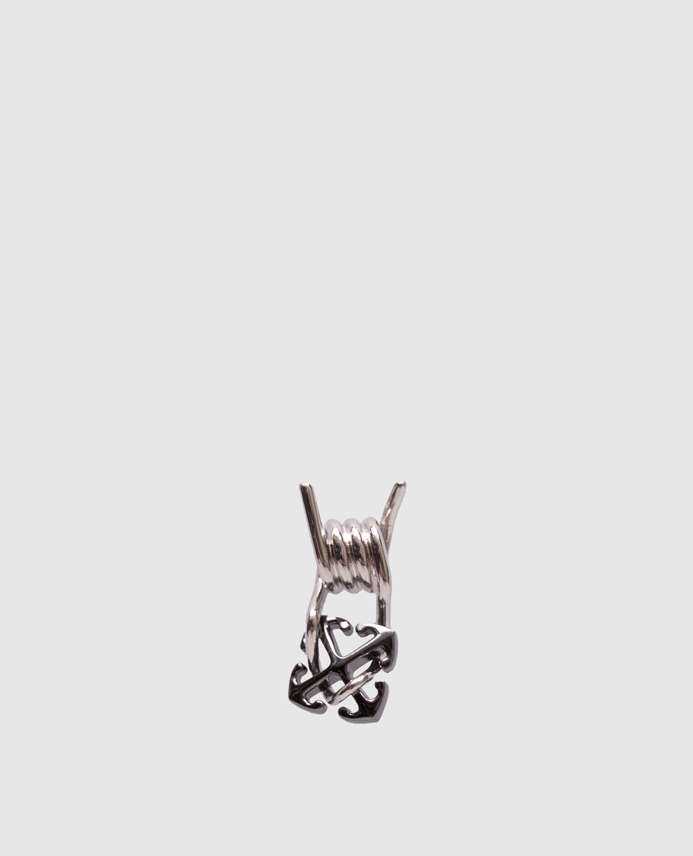 

Silver mono earring with Arrow emblem Off-White