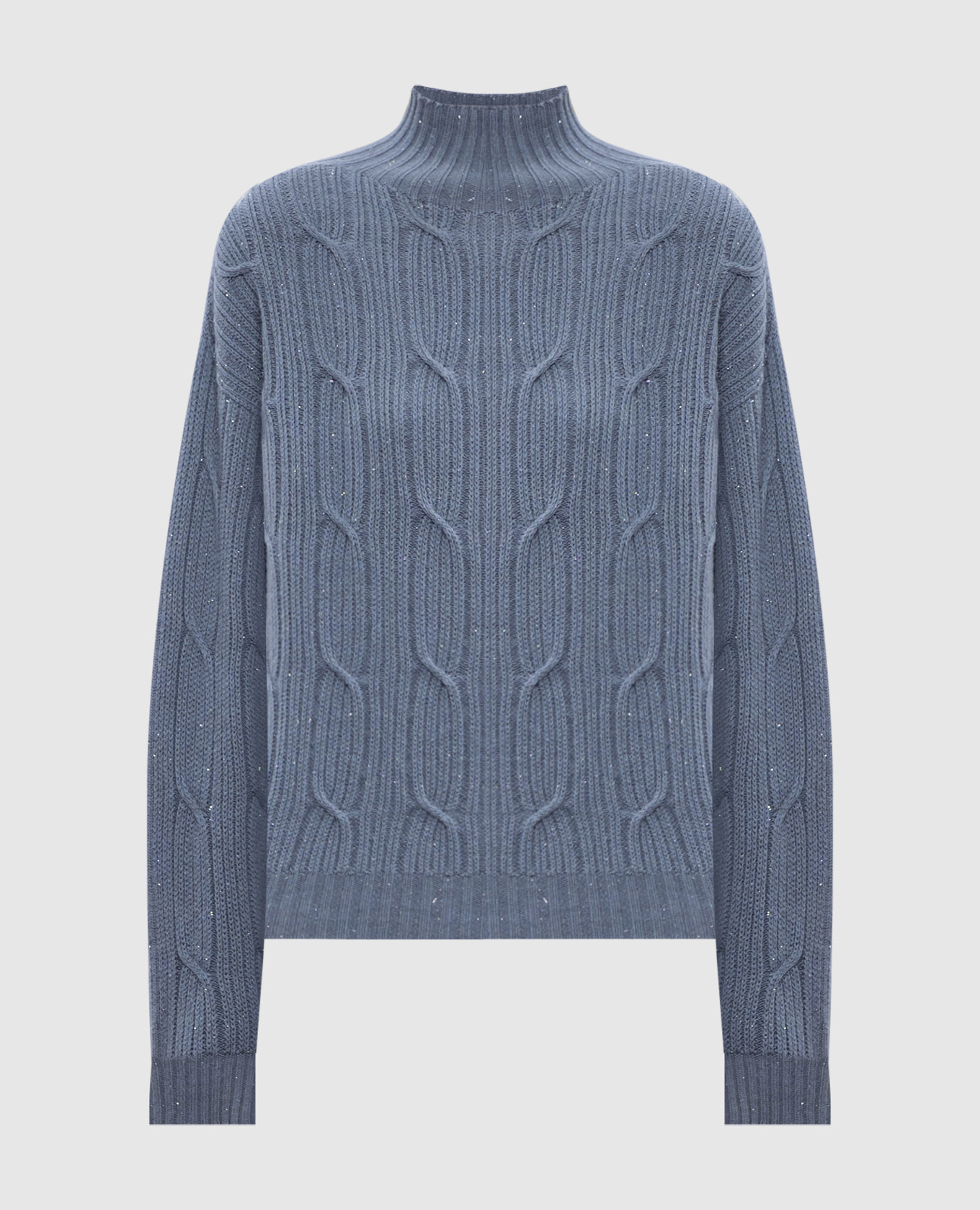 

Gray sweater with wool, silk and cashmere Peserico, Grey