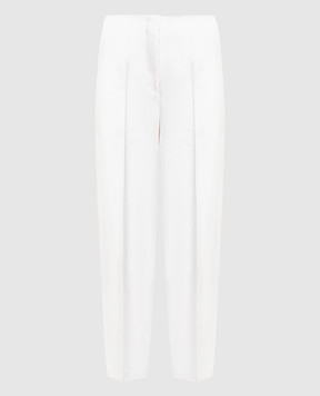Rohe White pants made of wool 41130137