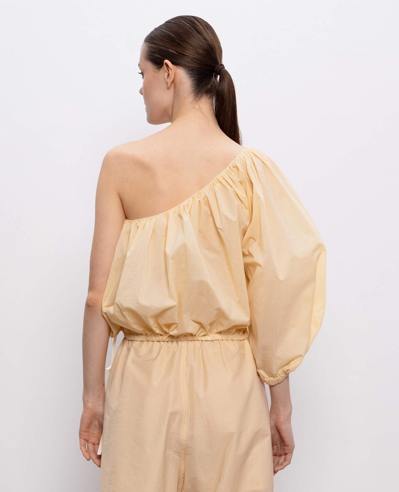 

Orange one-shoulder top Philosophy di Lorenzo Serafini, Yellow